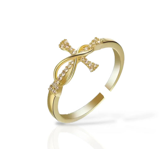 Eleganter Goldener Ring